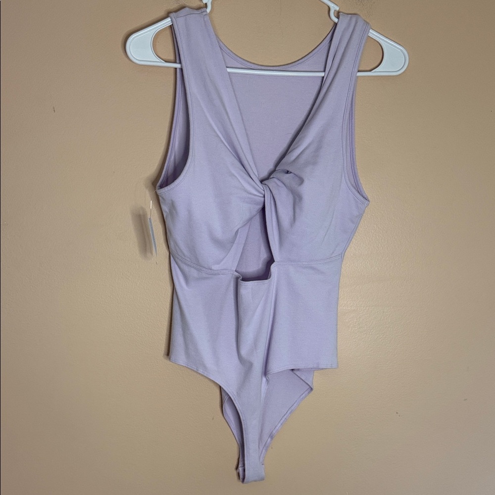American Eagle Outfitters Pastel Lilac Bodysuit